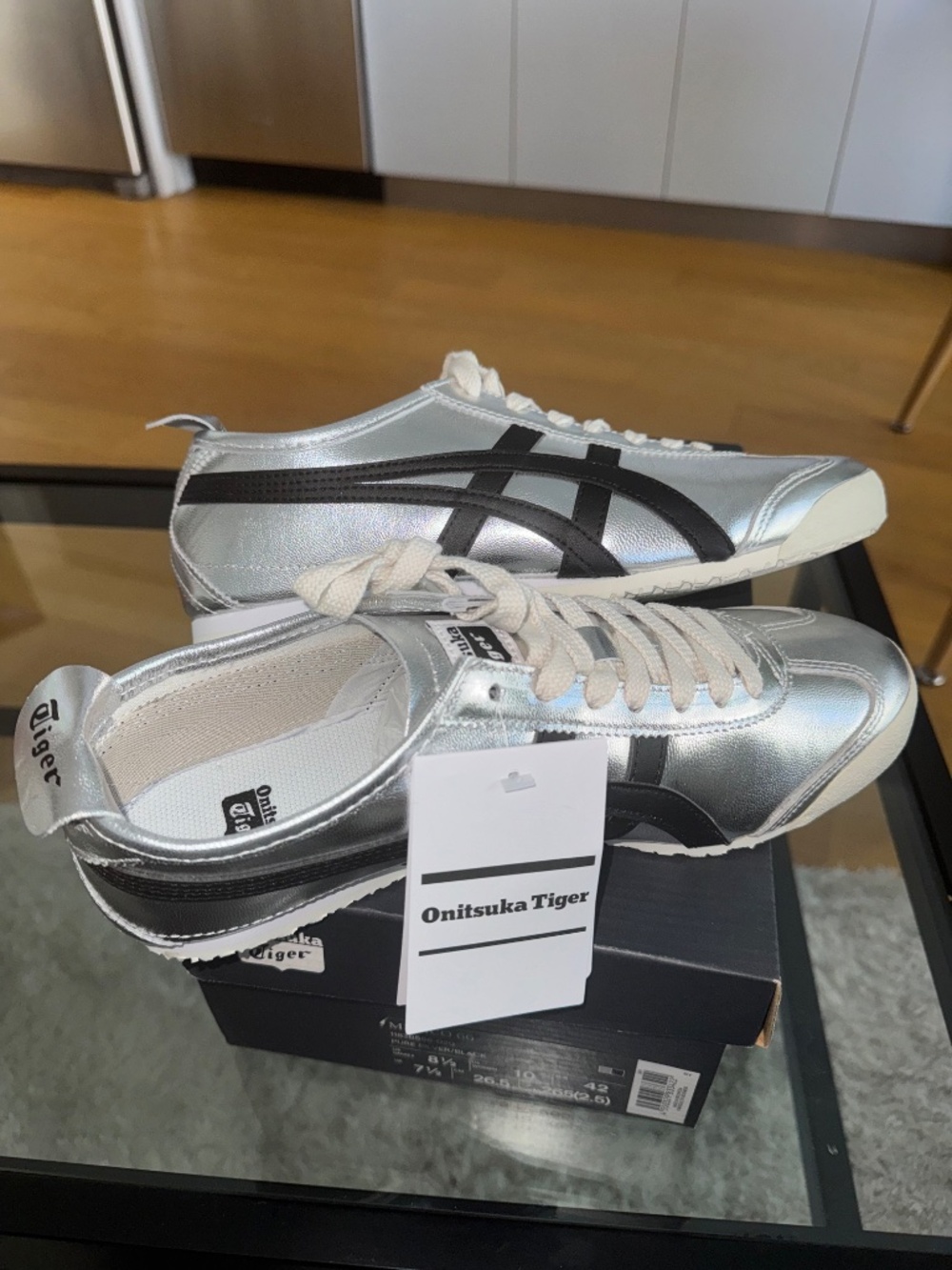 Onitsuka Tiger Mexico 66 | Silver & Black | *BRAND NEW* - Picture 8 of 8